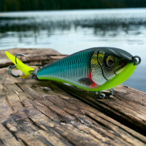 JERK SAVAGE GEAR DEVIATOR SWIM 12,5cm/50g - Green Silver NA SZCZUPAKA